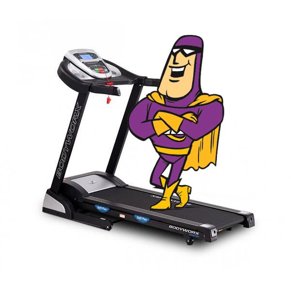 Bodyworx sport best sale 1250 treadmill